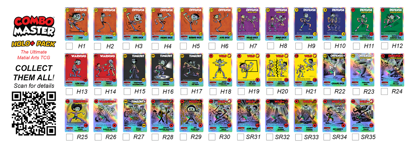 Combo Master Holo+ Pack - The Martial Arts TCG