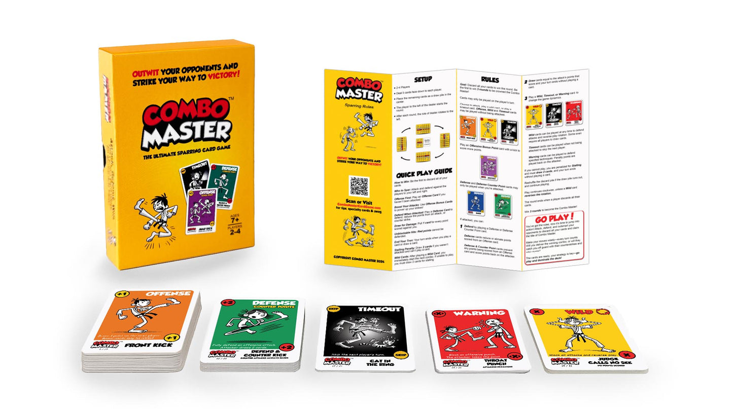 Combo Master: The Ultimate Martial Arts Sparring Card Game