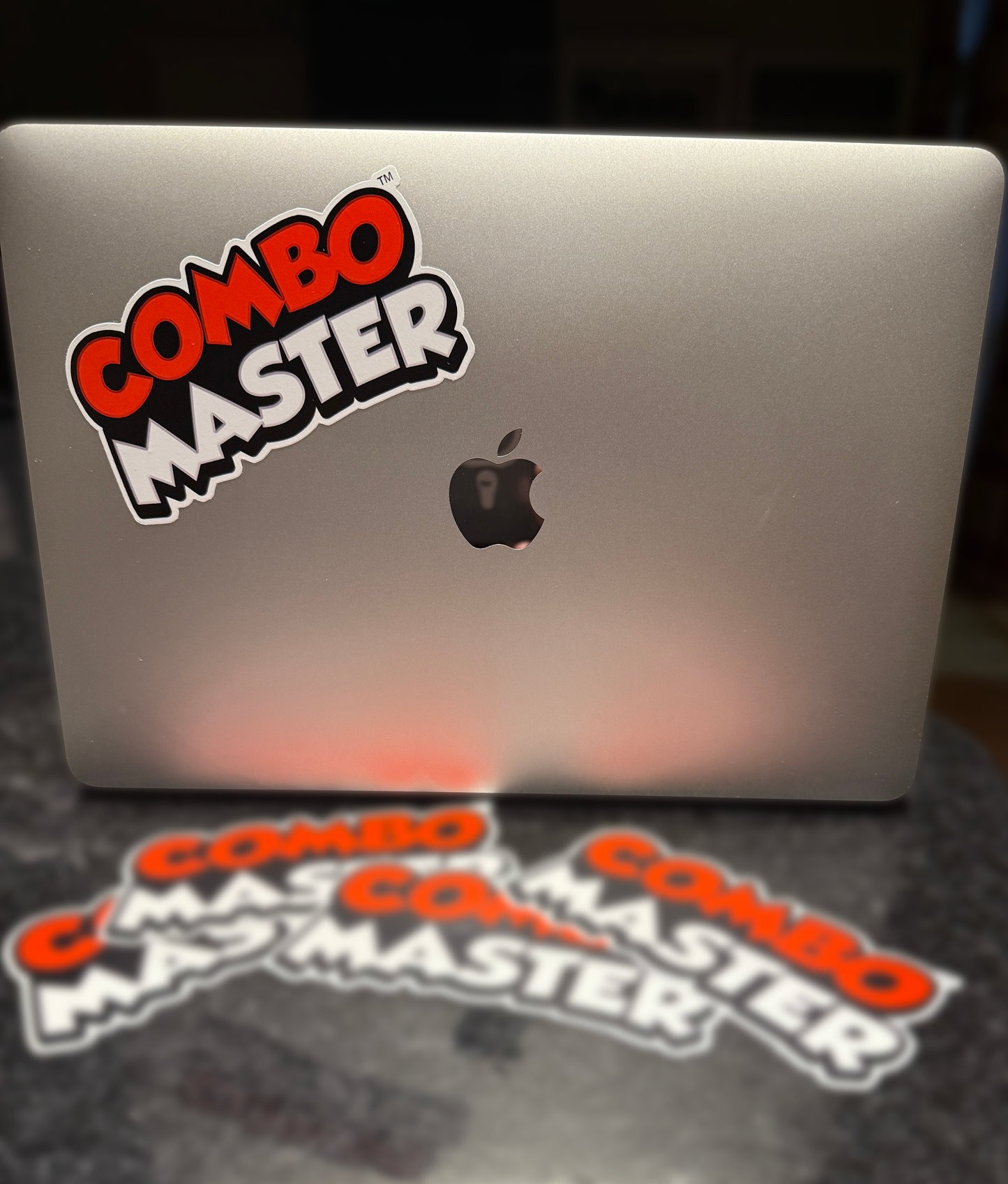 Combo Master Logo Stickers - 5" x 2.65"