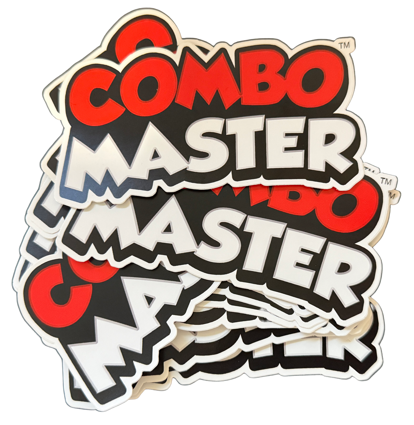 Combo Master Logo Stickers - 5" x 2.65"